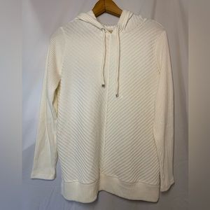 Nine West Cream/White Hoodie